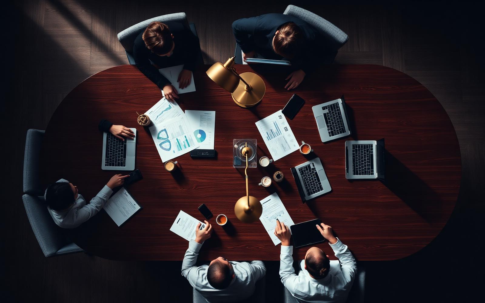 Team collaborating